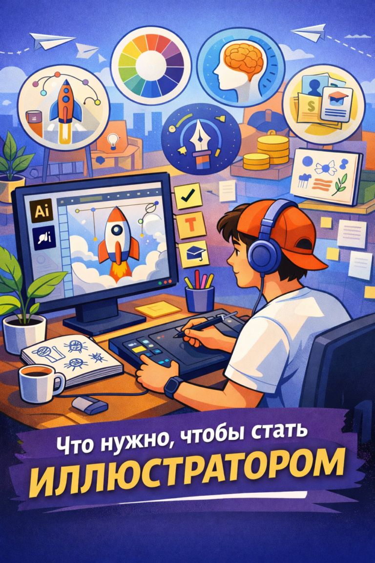 Что нужно, чтобы стать иллюстратором: честный разбор для новичков